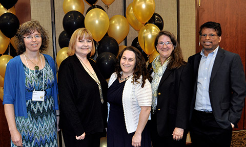 Five of the last six Boyer Award winners—Sarah Bush, Bethany Stone, Anne Alexander, Betsy Baker and Newton D’Souza—are MU faculty members.