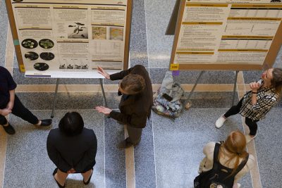 Students present research at the Spring Undergraduate Research and Creative Achievements Forum